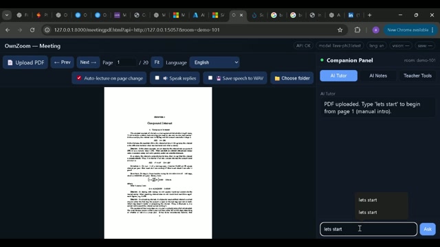 Multilingual AI Personal Tutor — Vision + Speech + Text